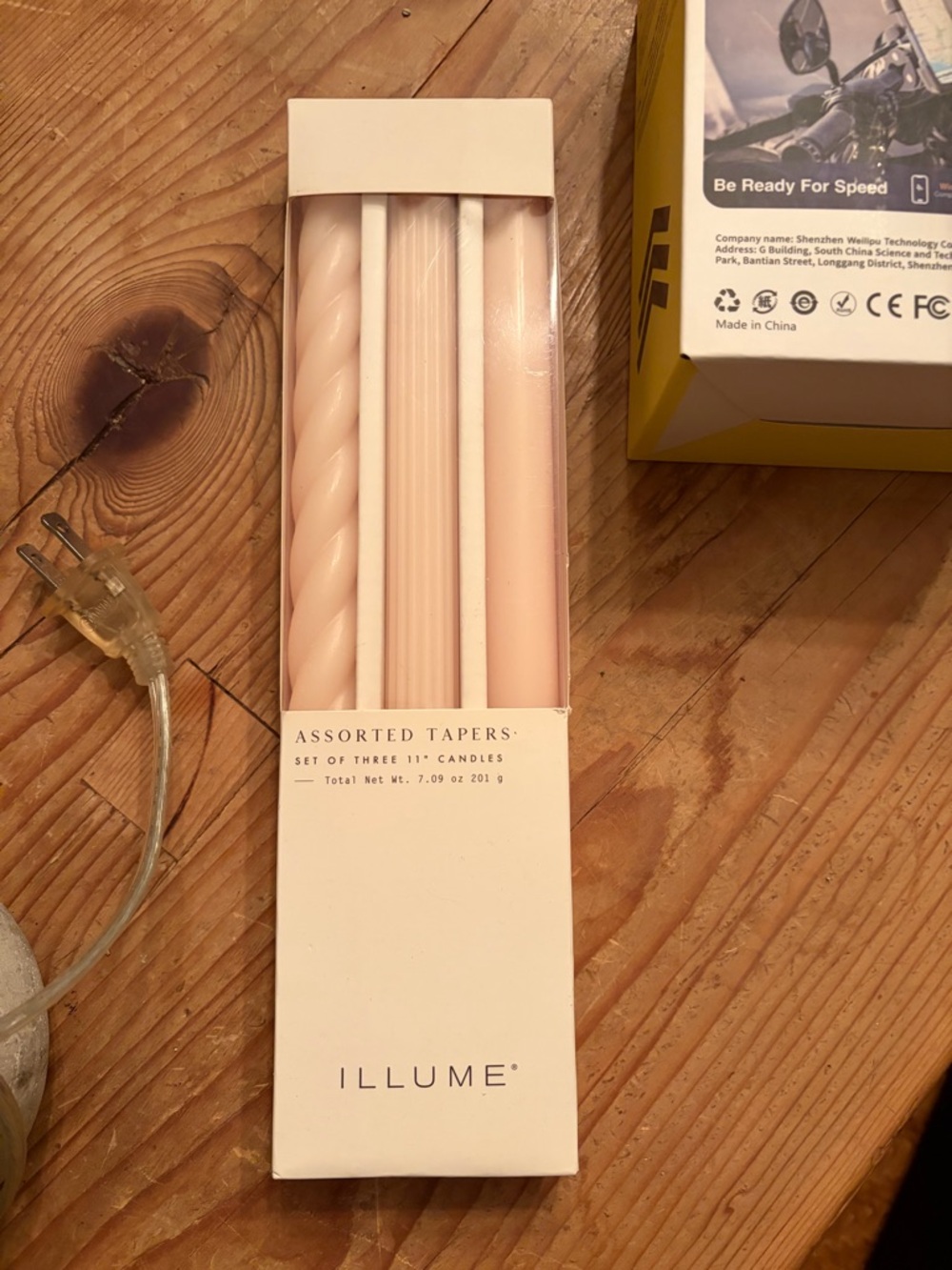ILLUME Assorted Taper Candle Set -
